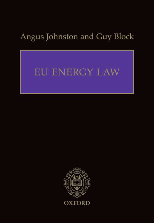 Book cover of EU Energy Law
