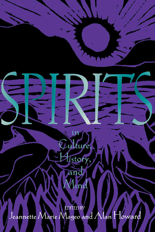 Book cover of Spirits in Culture, History and Mind