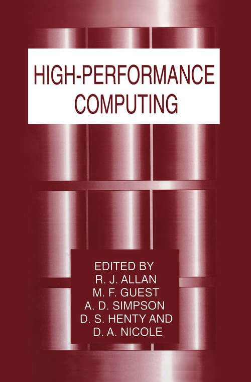 Book cover of High-Performance Computing (1999)