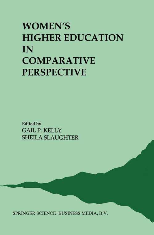 Book cover of Women’s Higher Education in Comparative Perspective (1991)