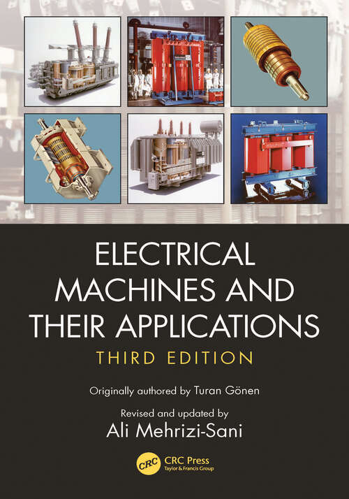 Book cover of Electrical Machines and Their Applications (3)