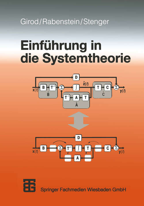 Book cover of Einführung in die Systemtheorie (1997)