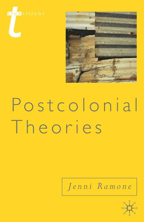 Book cover of Postcolonial Theories (2011) (Transitions)