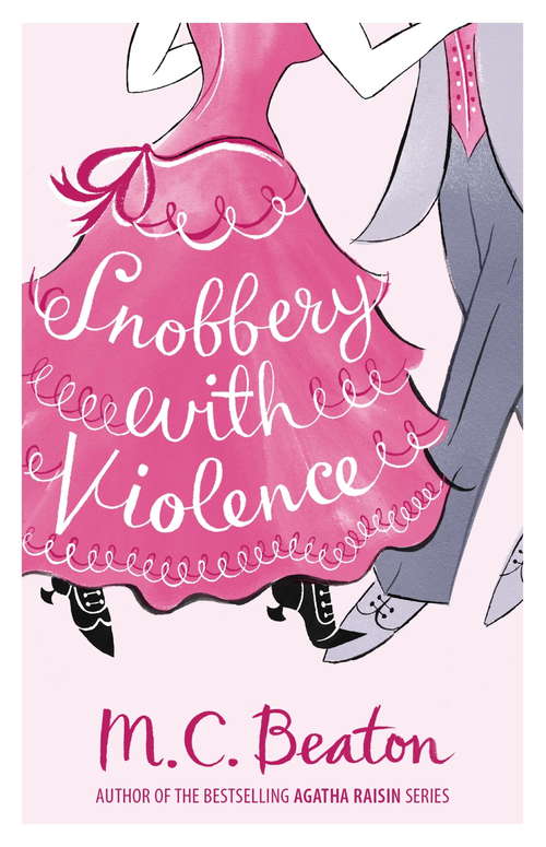 Book cover of Snobbery with Violence (Edwardian Murder Mysteries #4)