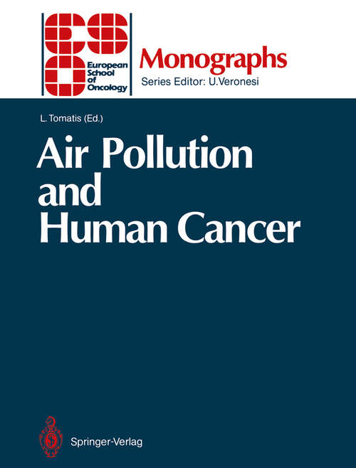 Book cover of Air Pollution and Human Cancer (1990) (ESO Monographs)