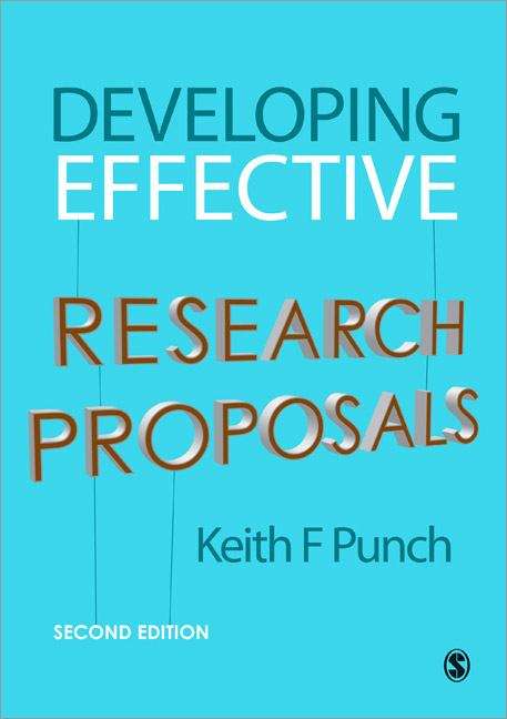 Book cover of Developing Effective Research Proposals