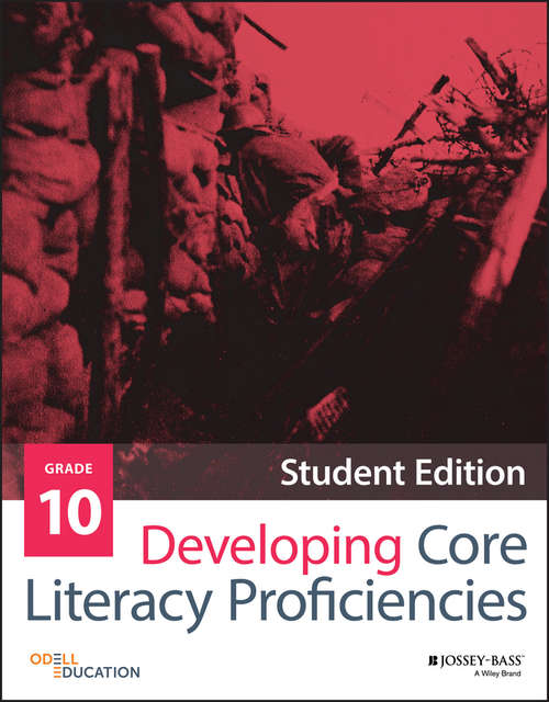 Book cover of Developing Core Literacy Proficiencies, Grade 10 (Student Edition)