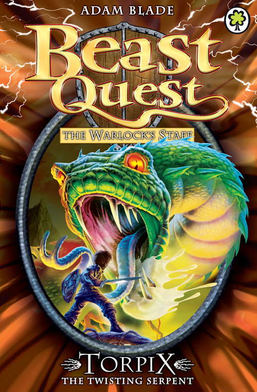 Book cover of Torpix the Twisting Serpent: Series 9 Book 6 (Beast Quest)