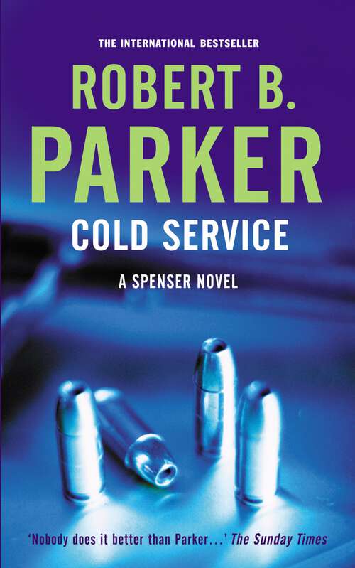 Book cover of Cold Service (A Spenser Novel #32)