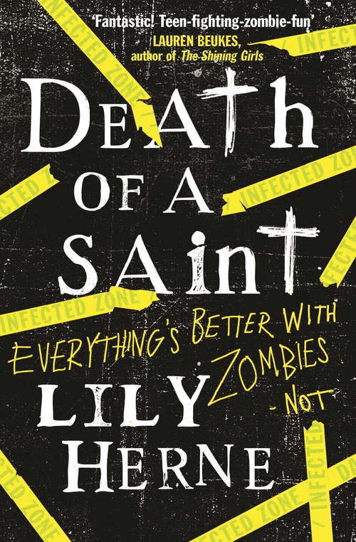 Book cover of Death of a Saint: A Mall Rats Novel (Deadlands Quartet Ser.: Bk. 2)