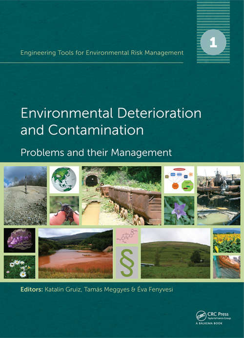 Book cover of Engineering Tools for Environmental Risk Management: 1. Environmental Deterioration and Contamination - Problems and their Management