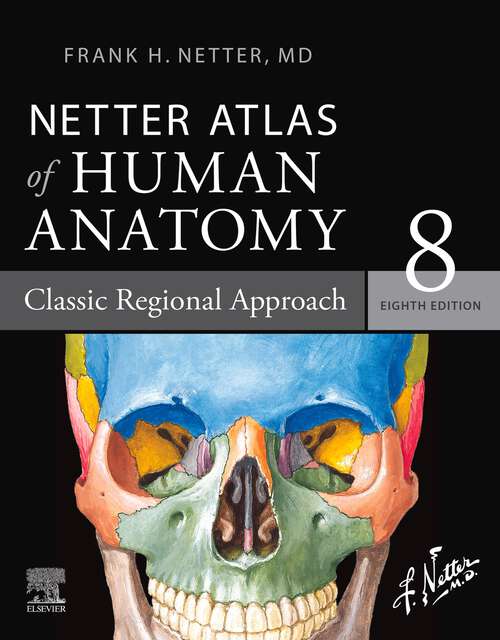 Book cover of Netter Atlas of Human Anatomy: English And Latin Edition (8) (Netter Basic Science)