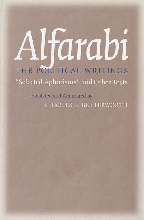 Book cover of The Political Writings: "Selected Aphorisms" and Other Texts (Agora Editions)