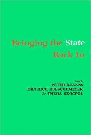 Book cover of Bringing The State Back In (PDF)