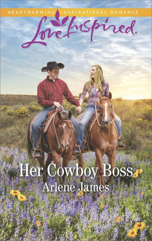 Book cover of Her Cowboy Boss: A Secret Amish Love; Her Cowboy Boss; Deputy Daddy (ePub edition) (Mills And Boon Love Inspired Ser.)