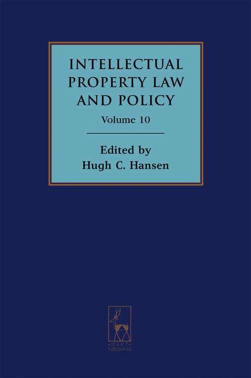 Book cover of Intellectual Property Law and Policy Volume 10 (Fordham Intellectual Property Law and Policy Annual)