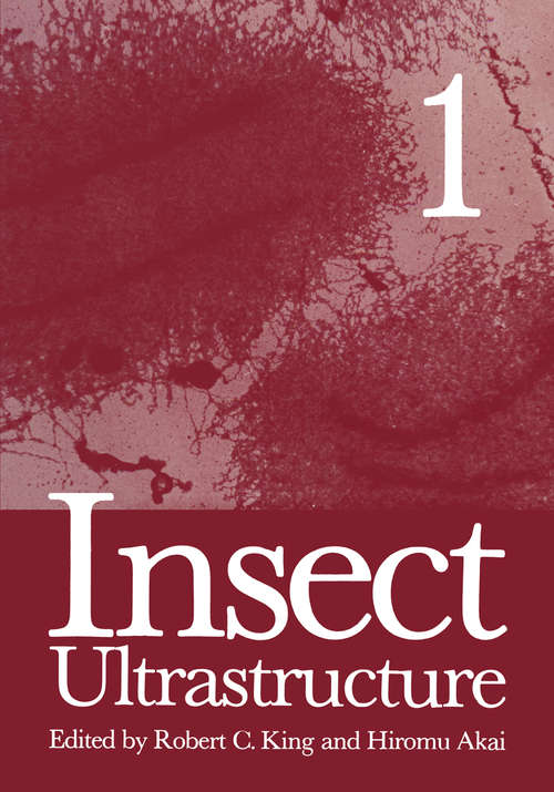 Book cover of Insect Ultrastructure: Volume 1 (1982)