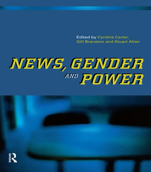 Book cover of News, Gender and Power