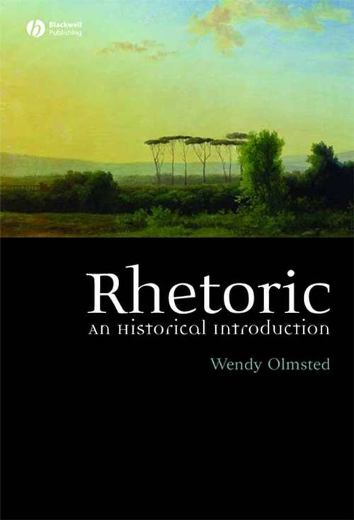 Book cover of Rhetoric: An Historical Introduction