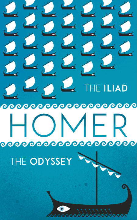 Book cover of The Iliad + The Odyssey Collection