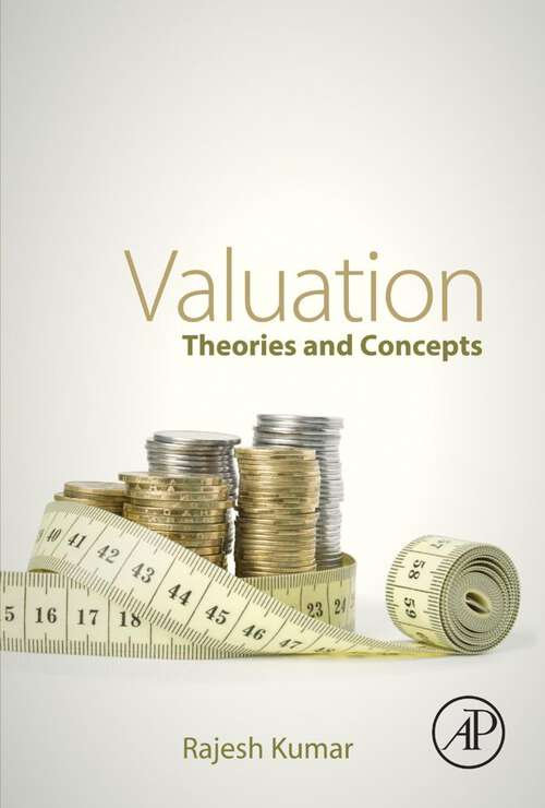 Book cover of Valuation: Theories and Concepts