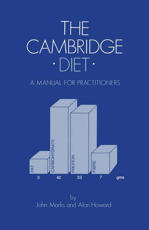 Book cover of The Cambridge Diet: A Manual for Practitioners (1986)