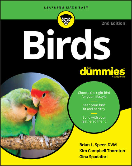 Book cover of Birds For Dummies (2) (For Dummies Ser.)