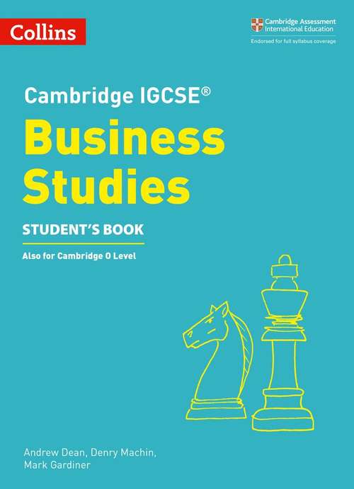 Book cover of Collins Cambridge IGCSE™ Business Studies Student’s Book (PDF)