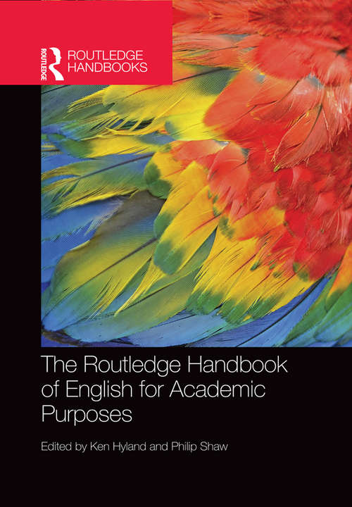 Book cover of The Routledge Handbook of English for Academic Purposes (Routledge Handbooks in Applied Linguistics)