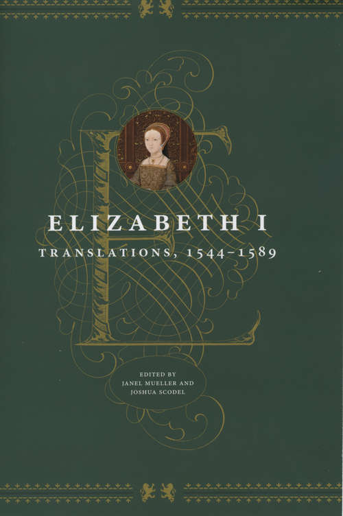 Book cover of Elizabeth I: Translations, 1544-1589