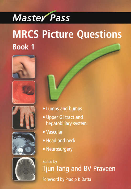 Book cover of MRCS Picture Questions: Bk. 1 (MasterPass)