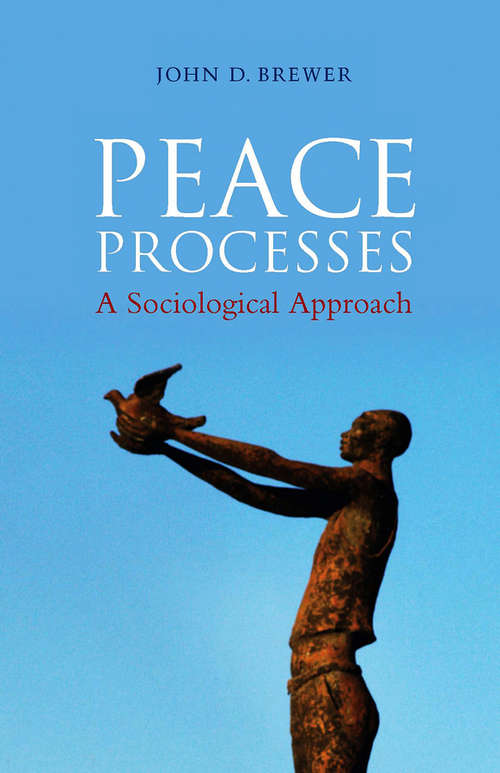 Book cover of Peace Processes: A Sociological Approach