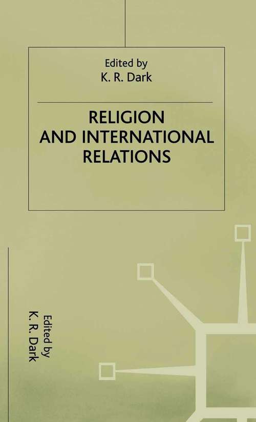 Book cover of Religion and International Relations (2000)