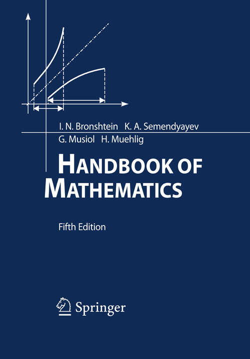 Book cover of Handbook of Mathematics (5th ed. 2007)