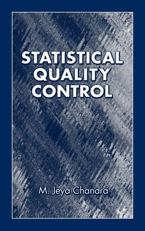 Book cover of Statistical Quality Control