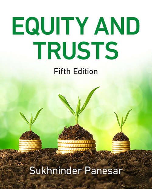 Book cover of Equity and Trusts Law