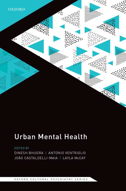 Book cover of Urban Mental Health (Oxford Cultural Psychiatry)