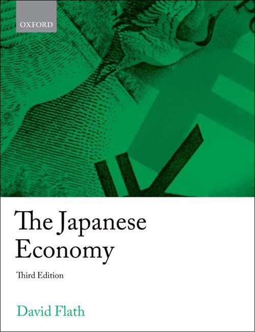 Book cover of The Japanese Economy (3)