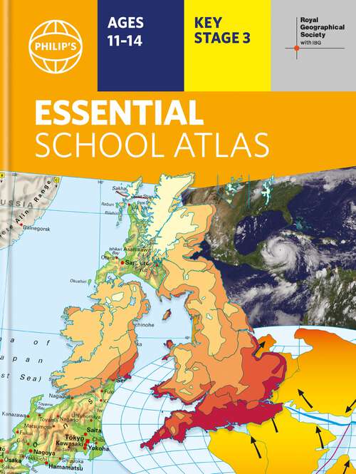 Book cover of Philip's RGS Essential School Atlas (Philip's World Atlas #25)