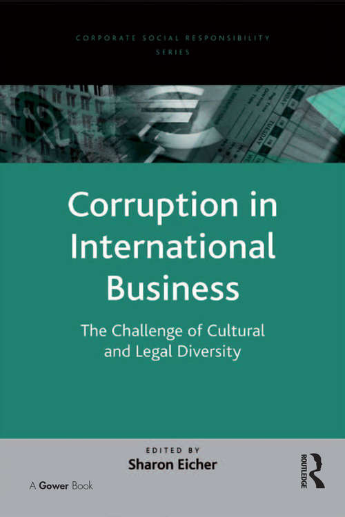 Book cover of Corruption in International Business: The Challenge of Cultural and Legal Diversity (Corporate Social Responsibility)