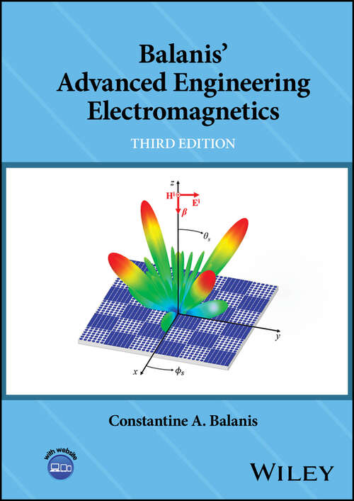 Book cover of Balanis' Advanced Engineering Electromagnetics (3)