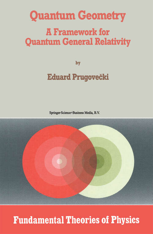 Book cover of Quantum Geometry: A Framework for Quantum General Relativity (1992) (Fundamental Theories of Physics #48)