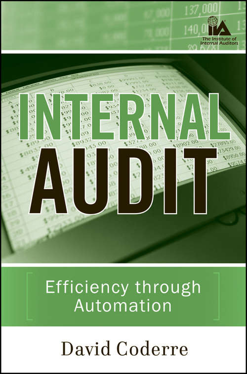 Book cover of Internal Audit: Efficiency Through Automation (IIA (Institute of Internal Auditors) Series #11)