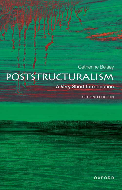 Book cover of Poststructuralism: A Very Short Introduction (Very Short Introductions)