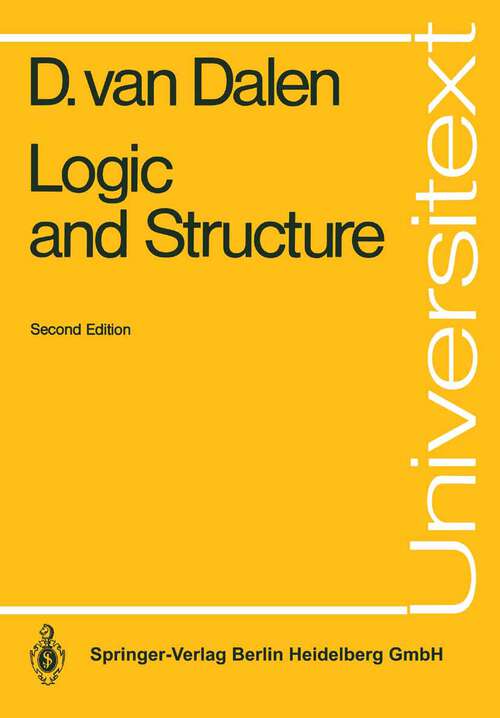 Book cover of Logic and Structure (2nd ed. 1983) (Universitext)