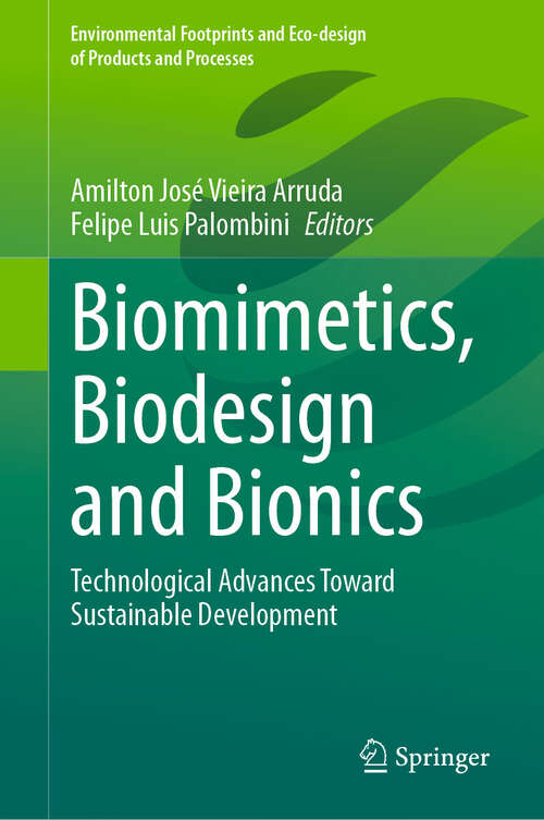 Book cover of Biomimetics, Biodesign and Bionics