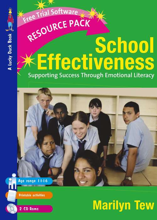 Book cover of School Effectiveness: Supporting Student Success Through Emotional Literacy (PDF)