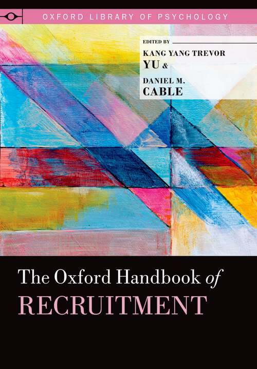 Book cover of The Oxford Handbook of Recruitment (Oxford Library of Psychology)