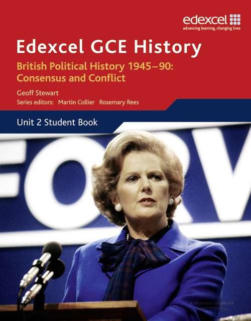 Book cover of Edexcel GCSE History: Consensus and Conflict (PDF)