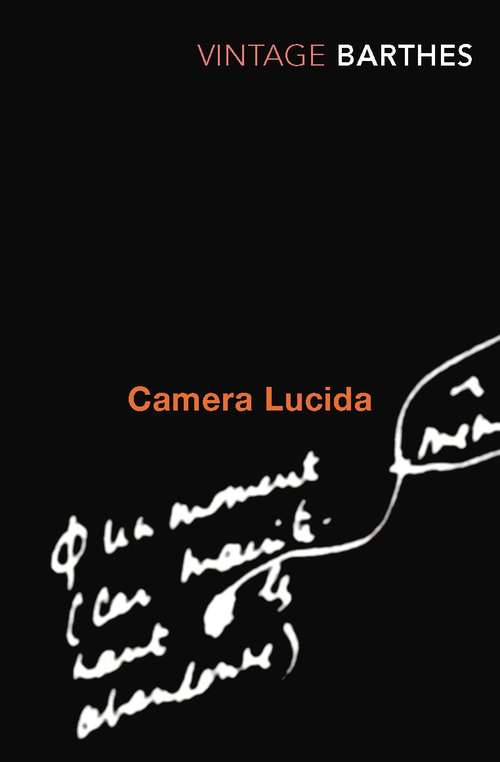 Book cover of Camera Lucida